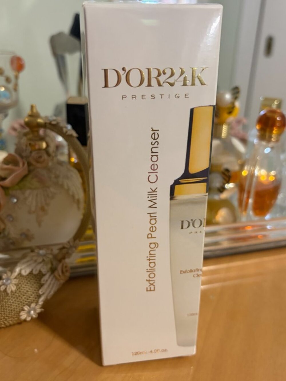 D'OR24K EXFOLIATING PEARL MILK CLEANSER